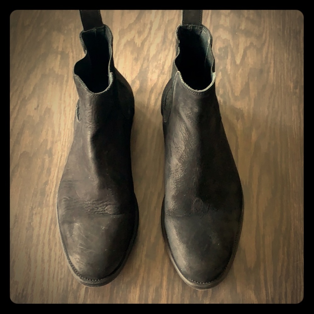 Zadig & Voltaire Rhodes Black Suede Boots